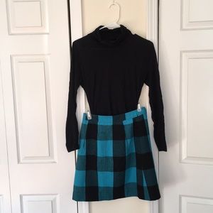 Banana replica cute  22% wool skirt